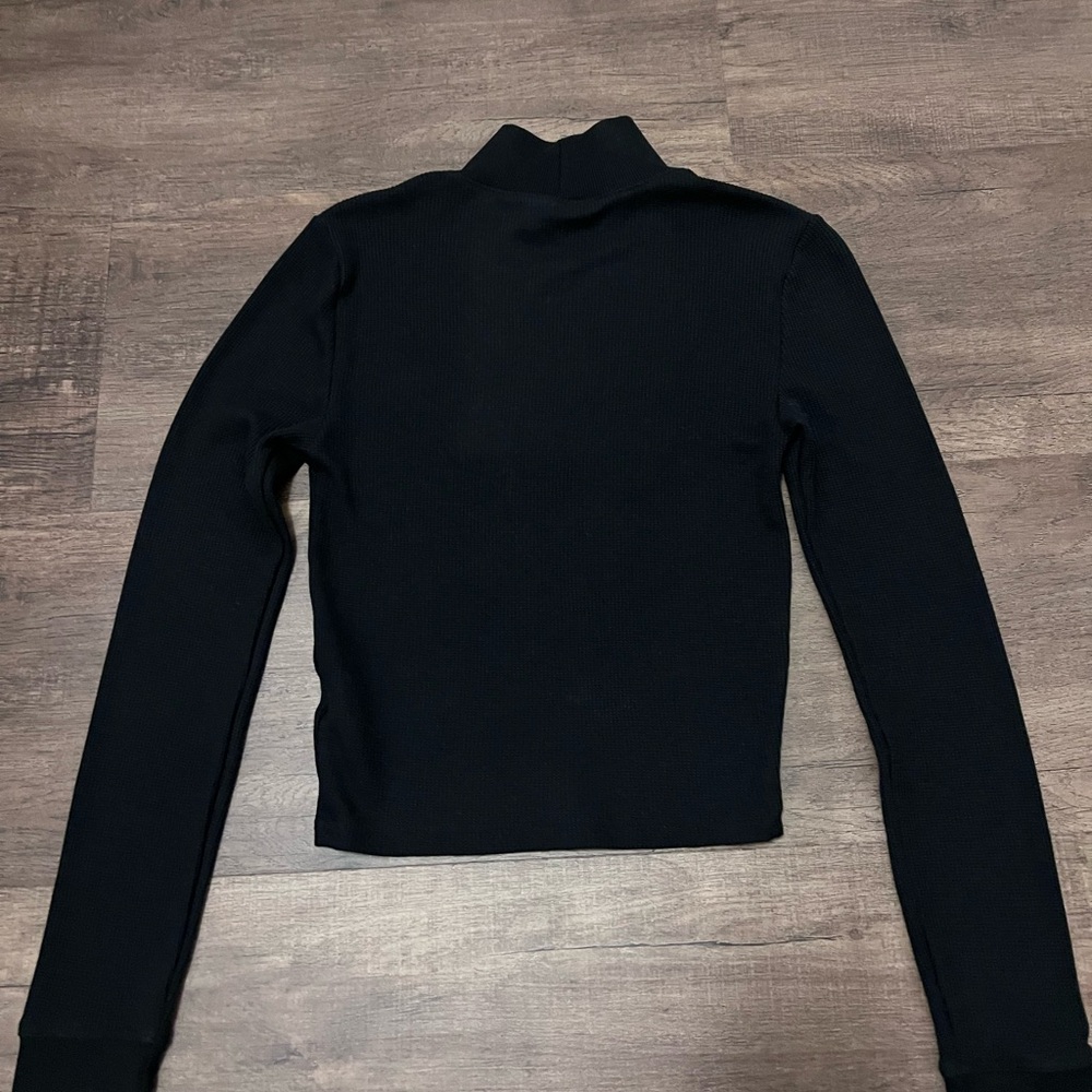 Black Long Sleeve Women's Top